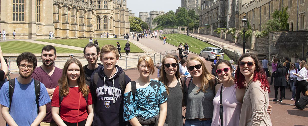 Students from the Flory Honors Program in Oxford