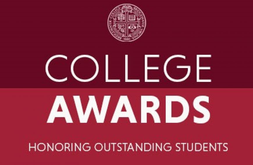 College Awards - Honoring Outstanding Students