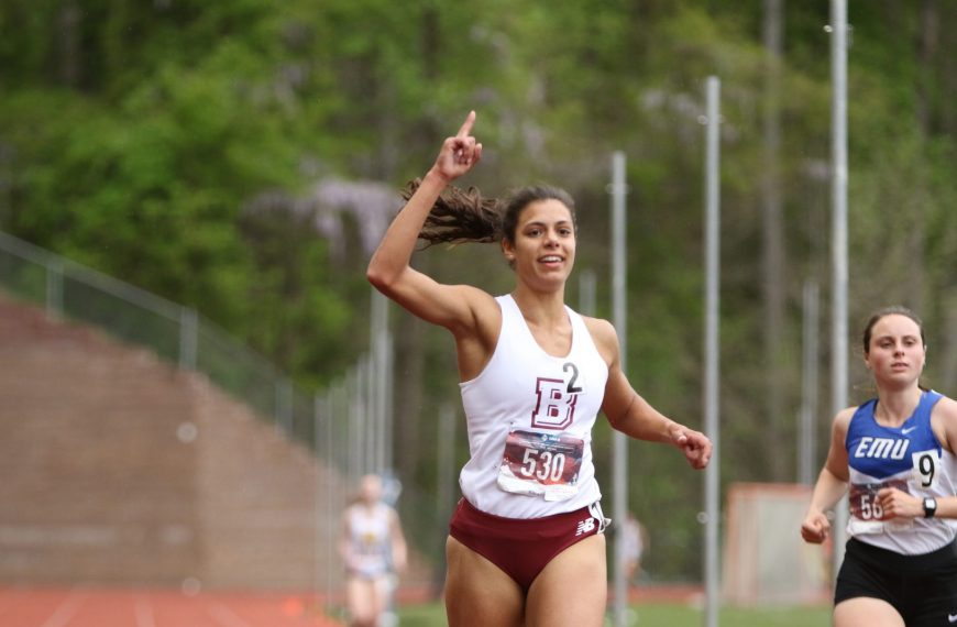 Calista Ariel during a track meet