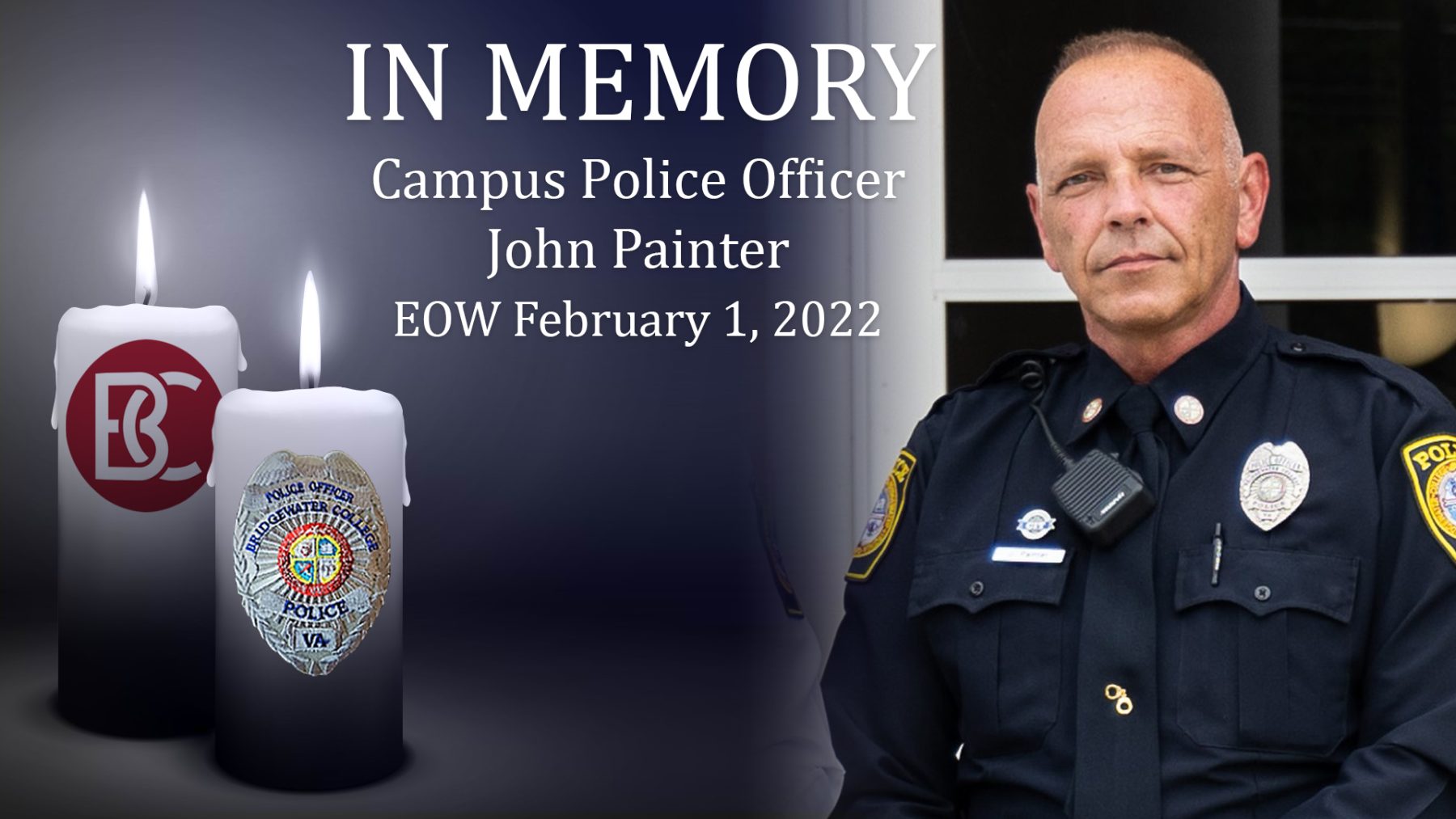 Fallen Heroes Police Officer John Painter and Campus Safety Officer J