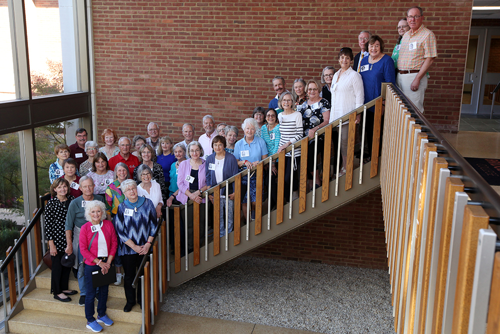 50th reunion photo of the class of 1973