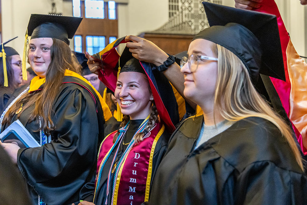 Graduates at Baccalaureate